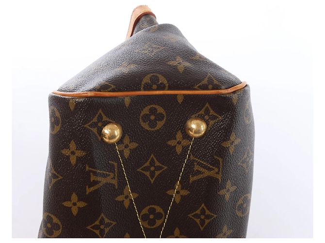 Borsa Louis Vuitton Tivoli PM Monogram Canvas Marrone M40143 - vista 8