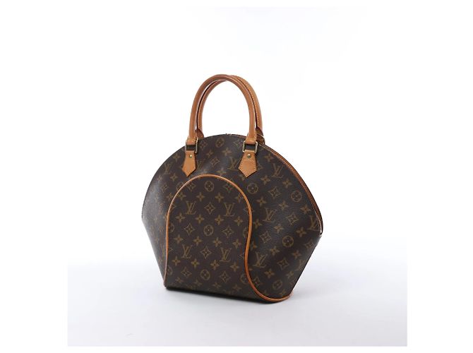 Borsa Louis Vuitton Ellipse MM Monogram Canvas Marrone M51126 - vista 2