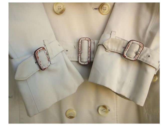 Burberrys Gabardina de algodón beige Crema - vista 7