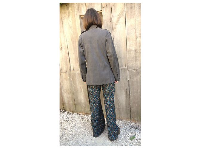 Apc A.P.C. Canvas Jacke Grau - Ansicht 10