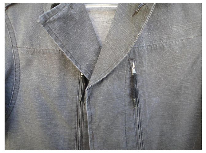Apc A.P.C. Canvas Jacke Grau - Ansicht 5