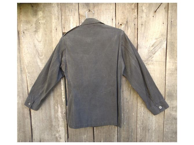 Apc A.P.C. Canvas Jacke Grau - Ansicht 7