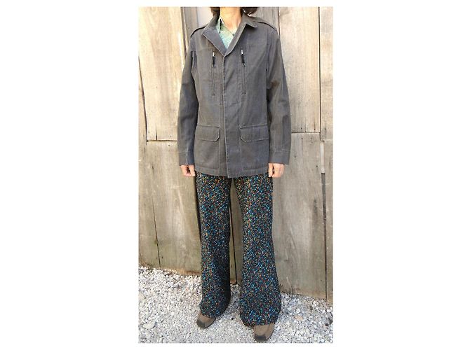 Apc A.P.C. Canvas Jacke Grau - Ansicht 9