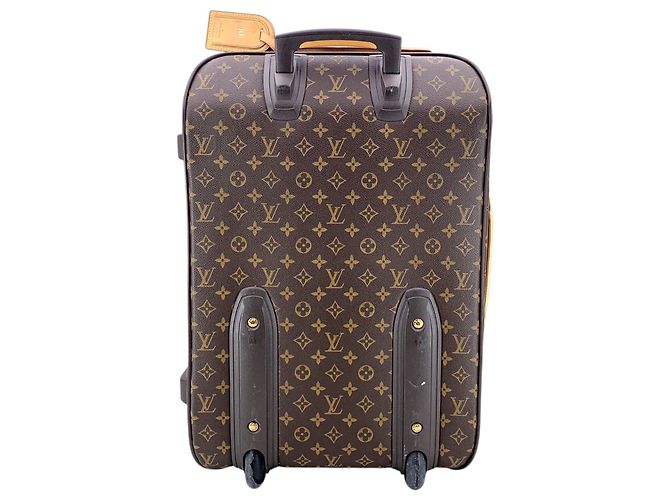Louis Vuitton Trolley con Ruote Monogram Pegase 55 Marrone - vista 2