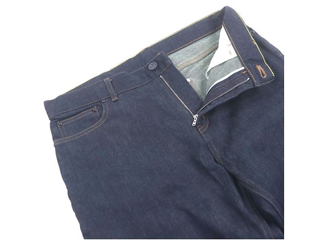 Pantalones de denim Louis Vuitton Azul - vista 3