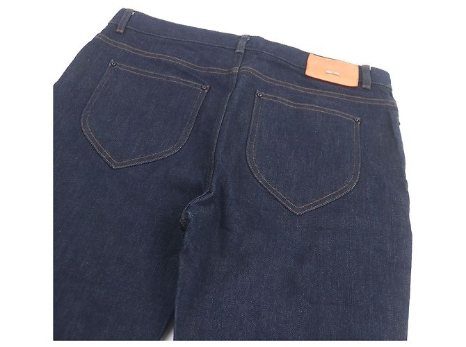 Pantalones de denim Louis Vuitton Azul - vista 4