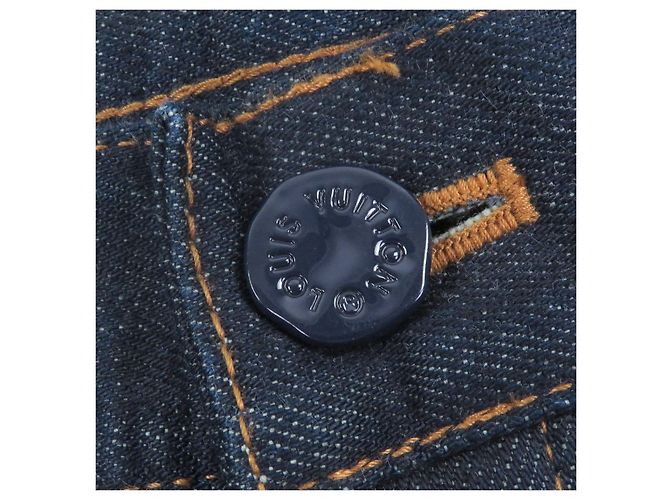 Pantalones de denim Louis Vuitton Azul - vista 6