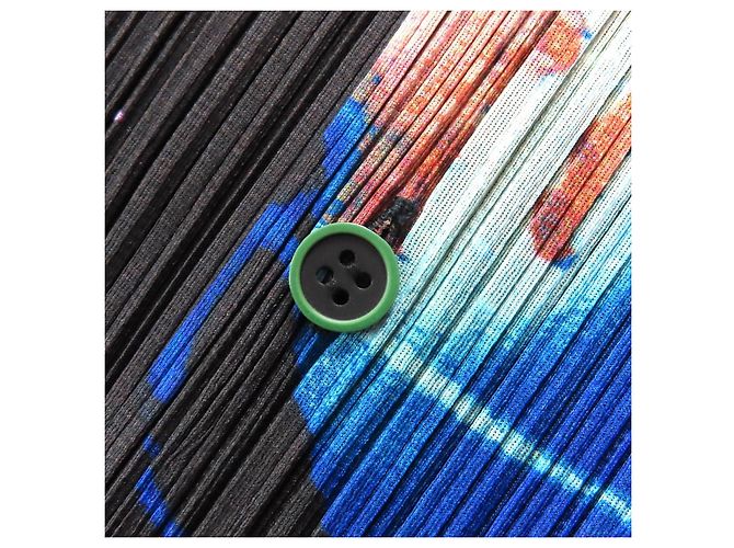 Issey Miyake PLEATS PLEASE×Tadanori Yokoo Best MILLENNIUM KRISHNA Space 3 Top Multicolor - vista 5