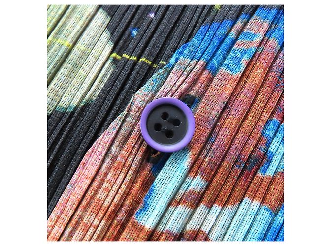 Issey Miyake PLEATS PLEASE×Tadanori Yokoo Best MILLENNIUM KRISHNA Space 3 Top Multicolor - vista 7