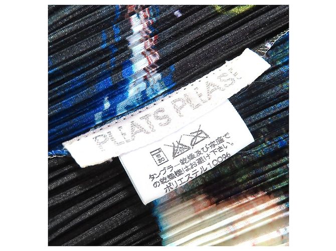 Issey Miyake PLEATS PLEASE×Tadanori Yokoo Best MILLENNIUM KRISHNA Space 3 Top Multicolor - vista 8