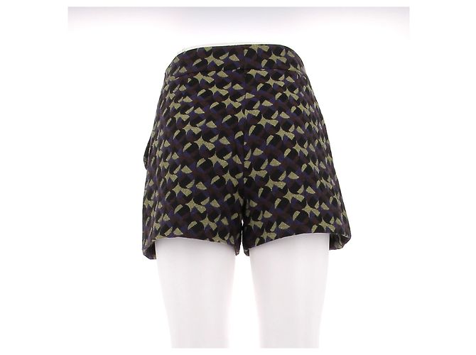 Shorts M Missoni roxo e verde de algodão - vista 2
