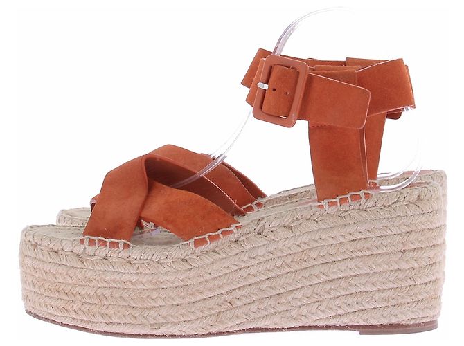 Céline Espadrilles in scamosciato arancione - vista 2