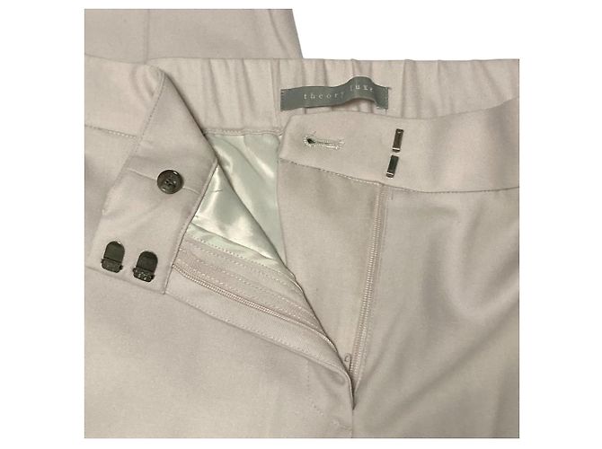 theory luxe NEUE SAXONY CAROL HOSE Weiß - Ansicht 3
