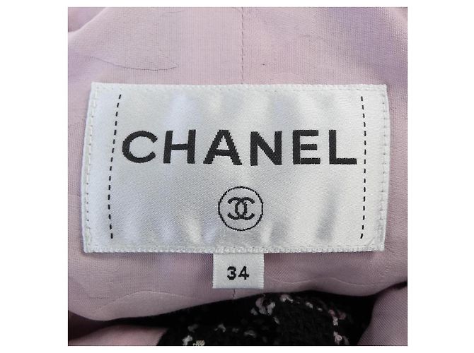 Timeless Abrigo Chanel LOOK30 Negro - vista 5