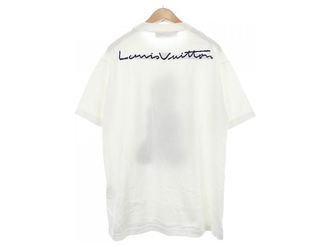 Top de punto de manga corta con gráfico Louis Vuitton Blanco - vista 2
