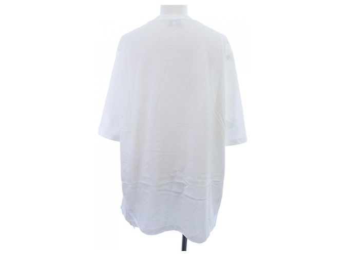 Hermès Hermes ETRIER EN FRAGMENTS Camiseta de algodón Blanco - vista 2