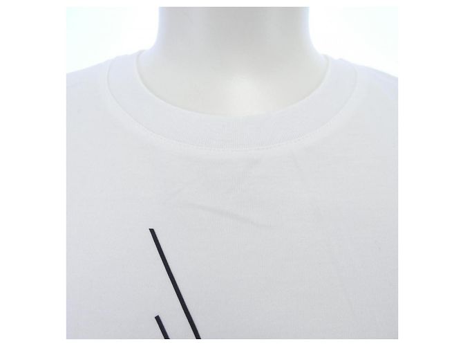 Hermès Hermes ETRIER EN FRAGMENTS Camiseta de algodón Blanco - vista 5