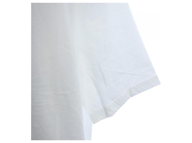 Hermès Hermes ETRIER EN FRAGMENTS Camiseta de algodón Blanco - vista 6