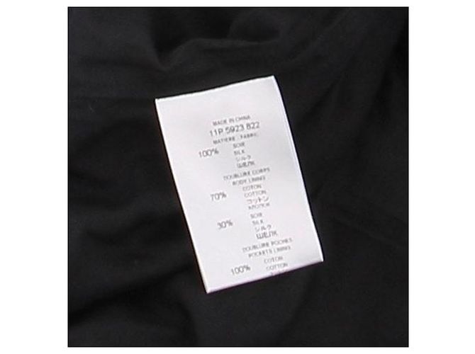 Givenchy Calça preta com ornamentos dourados Preto - vista 5