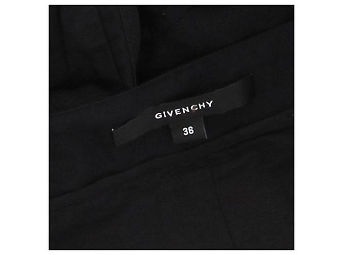 Givenchy Calça preta com ornamentos dourados Preto - vista 6