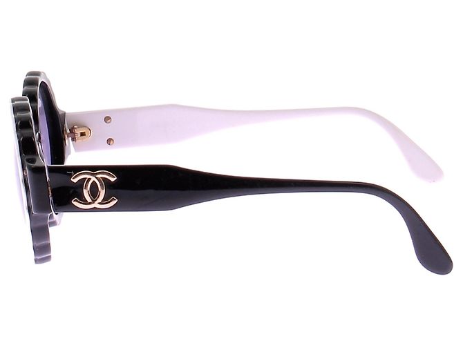 Gafas de sol Chanel moradas de plástico Púrpura - vista 4