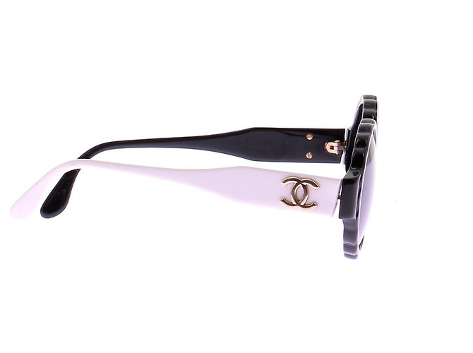 Gafas de sol Chanel moradas de plástico Púrpura - vista 5