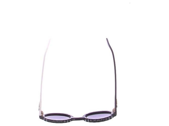 Gafas de sol Chanel moradas de plástico Púrpura - vista 6