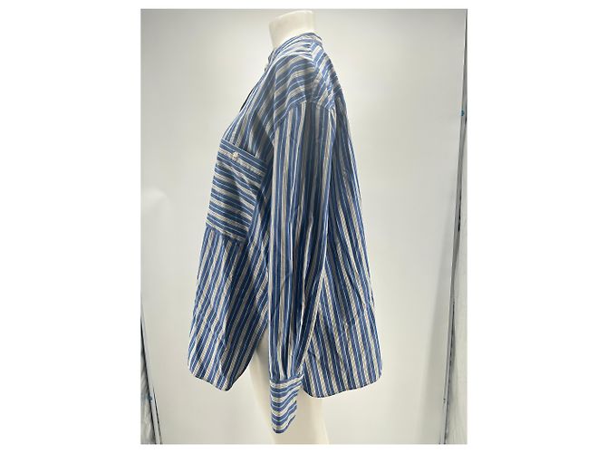 Soeur Camicia blu a righe - vista 3