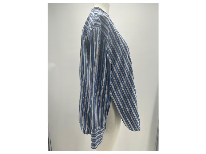 Soeur Camicia blu a righe - vista 4