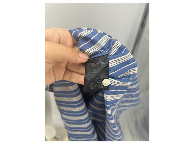 Soeur Camicia blu a righe - vista 6