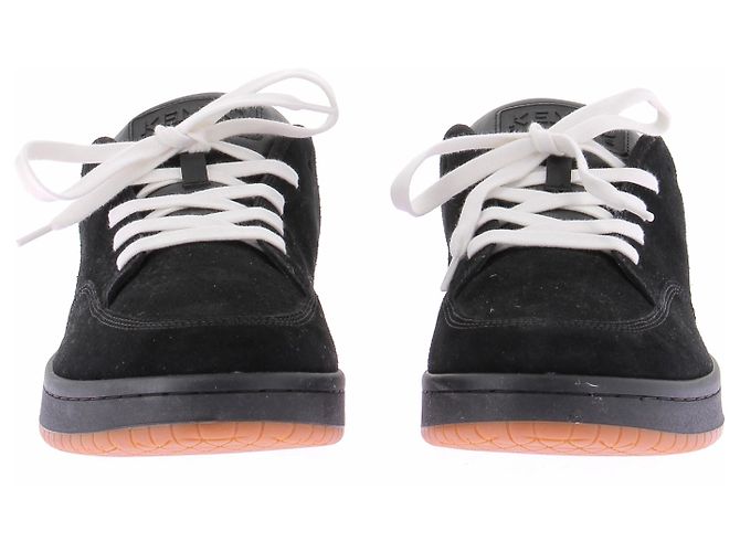 Kenzo Sneakers nere in scamosciato Nero - vista 3
