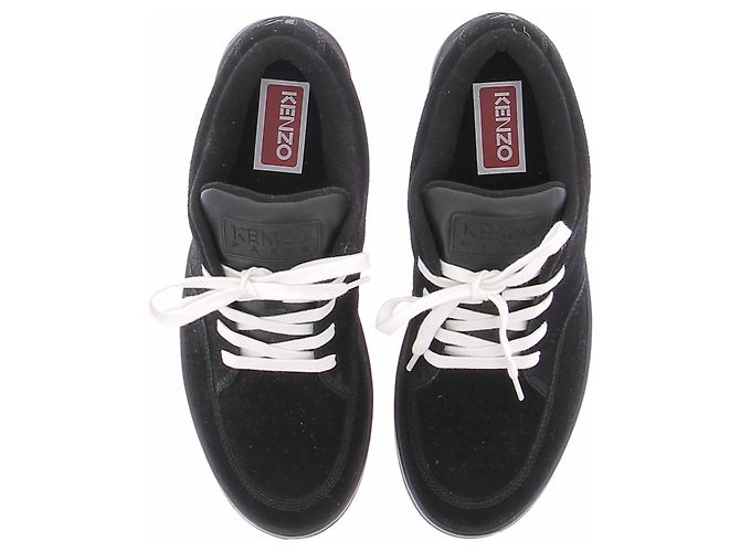 Kenzo Sneakers nere in scamosciato Nero - vista 4