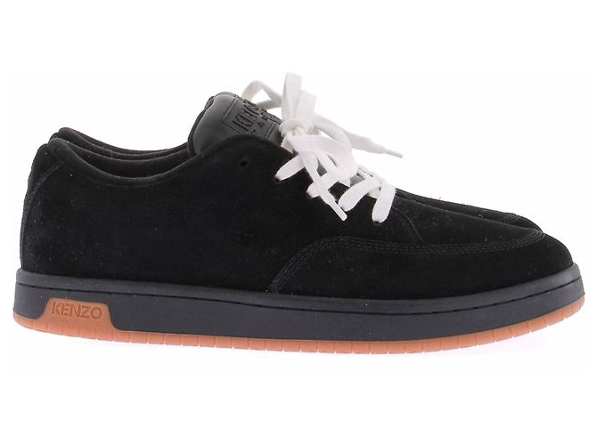 Kenzo Sneakers nere in scamosciato Nero - vista 6