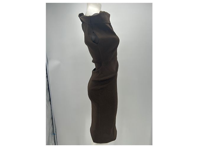 Autre Marque ARMARIUM Röhrenkleid braun Viscose S - Ansicht 4
