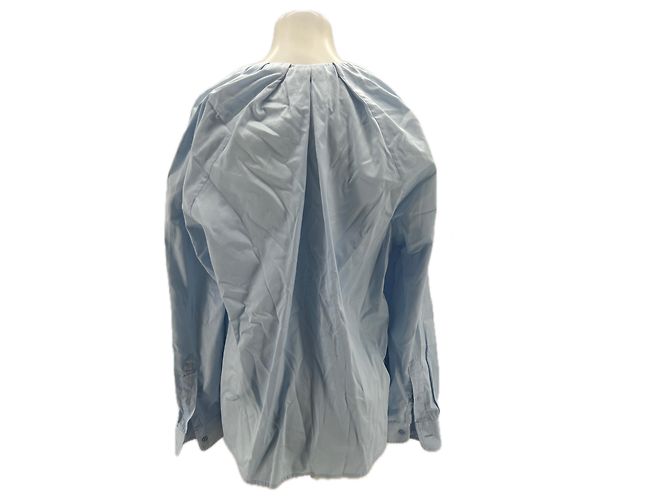 Camicetta Laurence Bras in seta azzurra Taglia 40 Blu - vista 2