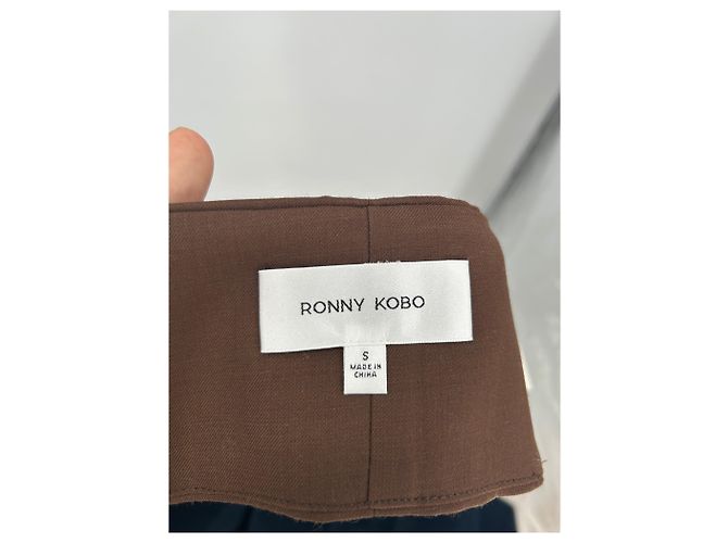 Autre Marque Top marrón RONNY KOBO Castaño - vista 5