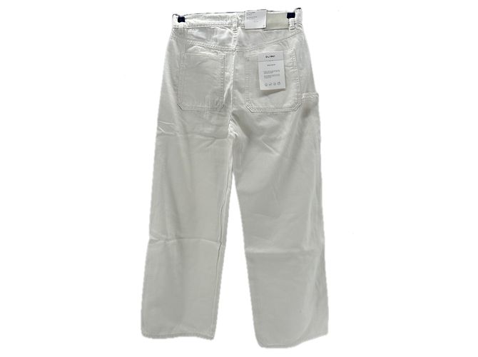 Autre Marque DL 1961 Jeans aus Denim Creme Größe 27 Mehrfarben - Ansicht 2
