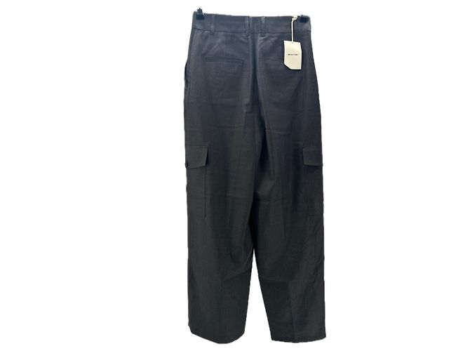 Autre Marque Pantalón negro con bolsillo - vista 2