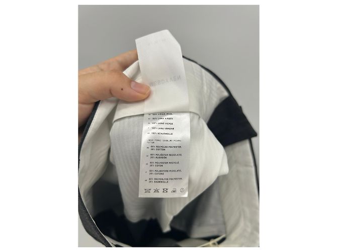 Autre Marque Pantalón negro con bolsillo - vista 5