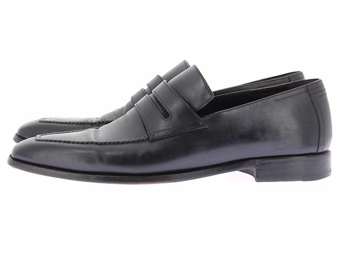 Berluti Mocassini in pelle nera Nero - vista 2