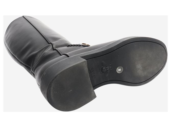 Gucci Botas de montar negras - talla EU 36 Negro - vista 4