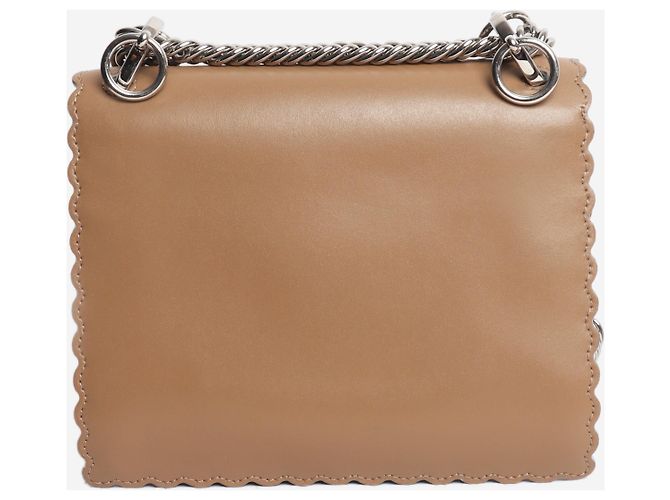 Fendi Borsa in pelle Kan I marrone - vista 3