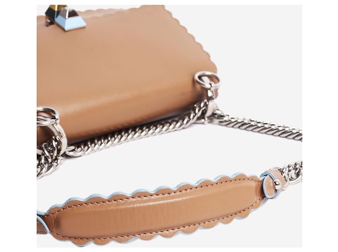 Fendi Borsa in pelle Kan I marrone - vista 4