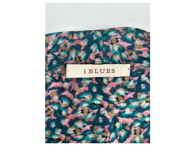 Autre Marque Top de seda estampado sin mangas Multicolor - vista 5