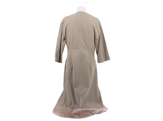 Vestido Loewe de algodón beige - vista 2