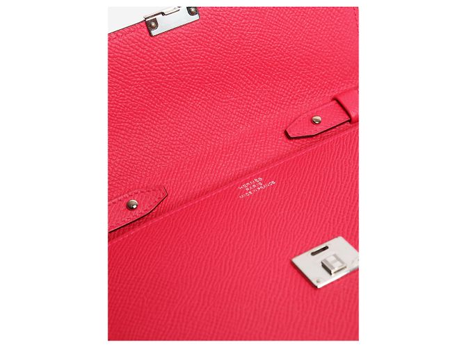 Hermès Borsa Rose Extreme Clic 16 Rosa - vista 6