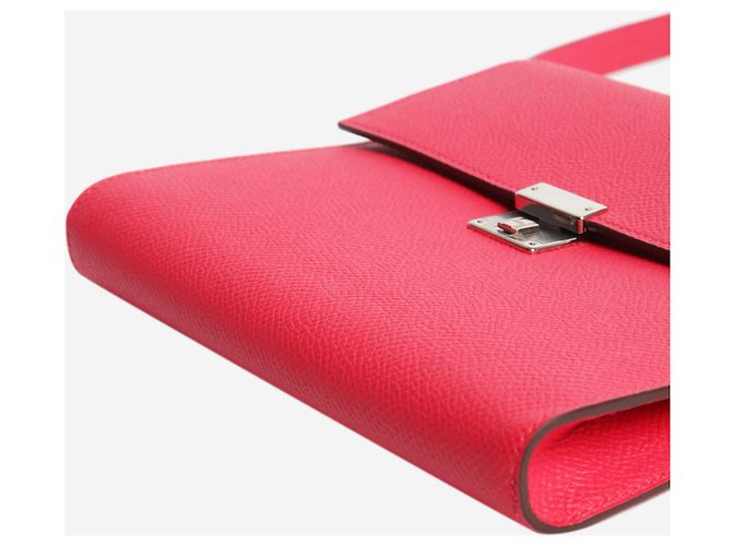 Hermès Borsa Rose Extreme Clic 16 Rosa - vista 8
