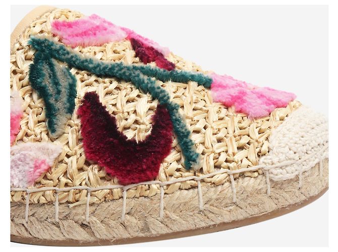 Ermanno Scervino Espadrilles mit neutralem Blumenmuster - Größe EU 39 - Ansicht 4
