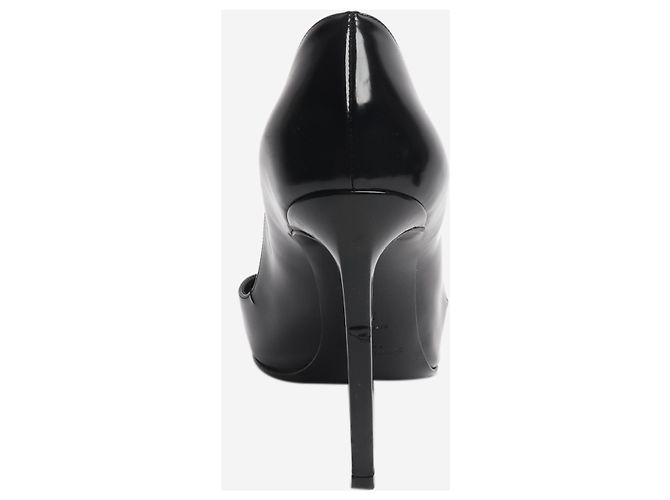 Saint Laurent Décolleté in vernice nera - taglia EU 38 Nero - vista 3