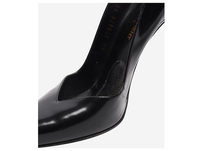 Saint Laurent Décolleté in vernice nera - taglia EU 38 Nero - vista 5